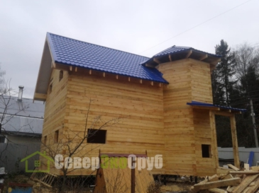 Дом по проекту БД-32 в Щелыково